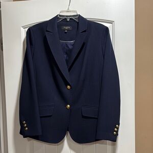Talbots Women's Navy Blazer size 12w